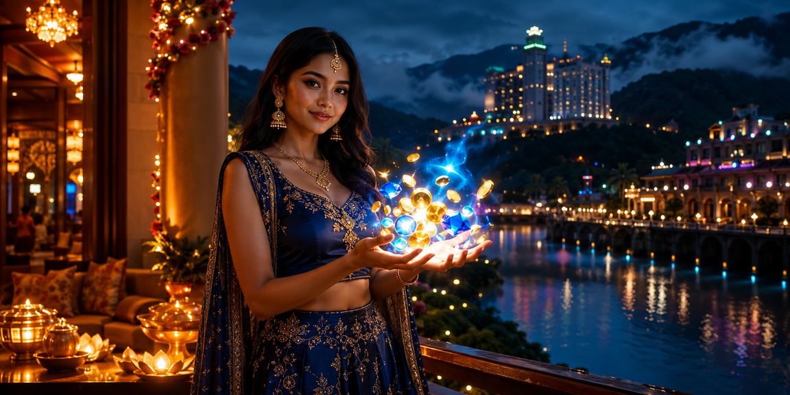 Suasana hiburan kasino gaya Malaysia di kawasan Genting Highlands